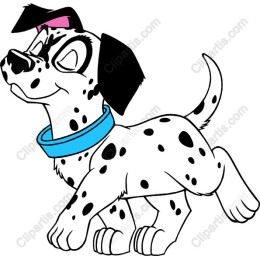 Charming Dalmatian Puppy