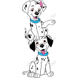 Dalmatian Playful Duo