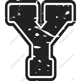 Vintage Letter Y