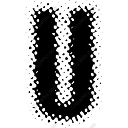 Dynamic Dotted Letter U