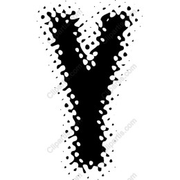 Artistic Letter Y - Modern