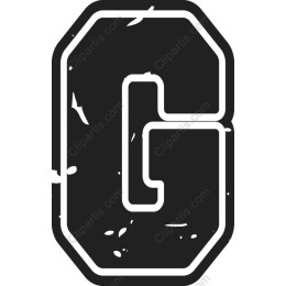 Vintage Distressed Letter G