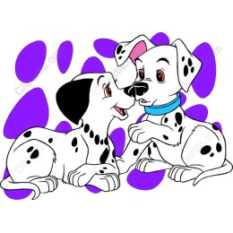 Playful Dalmatian Puppies