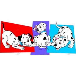 Adorable Dalmatian Playtime