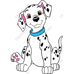 Adorable Dalmatian Puppy