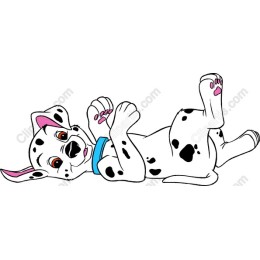 Playful Dalmatian Puppy