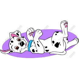Playful Dalmatian Puppy