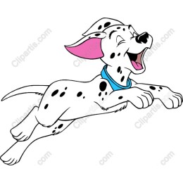 Happy Dalmatian Puppy