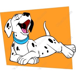 Playful Dalmatian Dog