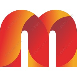 Bold Gradient M