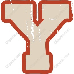 Vintage Letter Y
