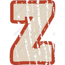 Vintage Z Letter