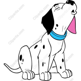 Cheerful Dalmatian Puppy