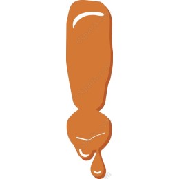 Stylized Liquid Chocolate