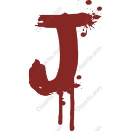 Stylized Bold Letter J