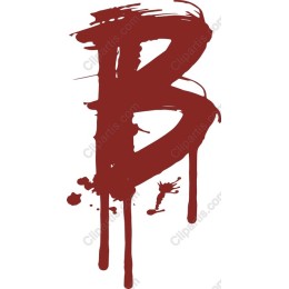 Bold Brushstroke B