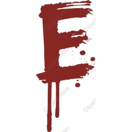 Artistic Red Brush-Stroke E