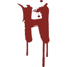 Dripping Letter H