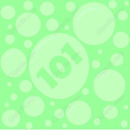 Bubbly Green Pattern