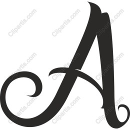 Elegant Monogram Letter A