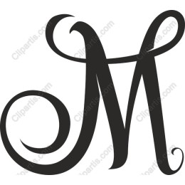Monogrammed M