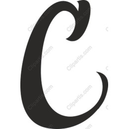 Elegant C Letter Decorative