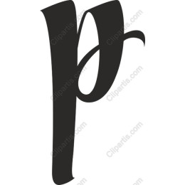 Stylized Letter P