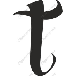 Elegant Letter T