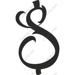 Elegant Stylized Ampersand