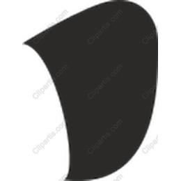 Sleek Black Shape