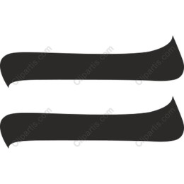 Minimalist Bold Parallel Lines