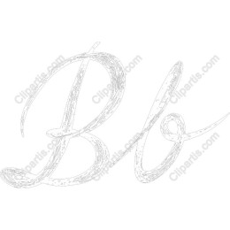 Elegant Letter B