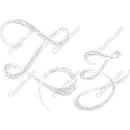 Elegant Calligraphic Letter L