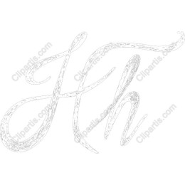 Artistic Letter H