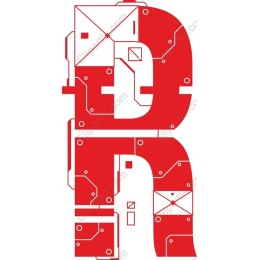 Modern Red Letter R