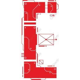 Futuristic Red Tech