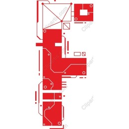 Modern Red Circuit