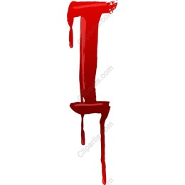 Dripping Blood Letter I