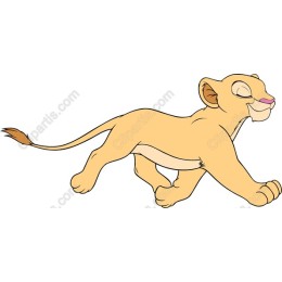Adorable Playful Lion Cub