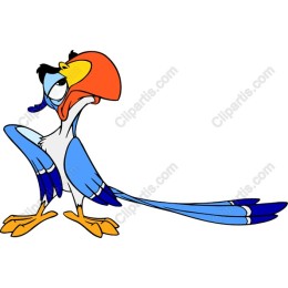 Cartoon Blue Bird