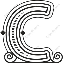 Elegant Letter C