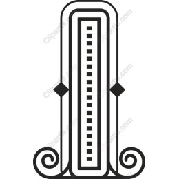 Elegant Decorative Ruler