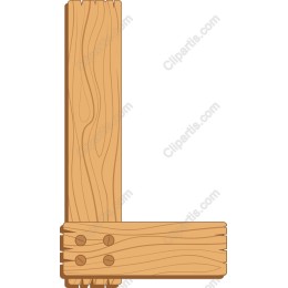 Wooden L-Bracket
