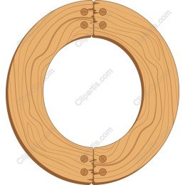 Wooden Round Frame