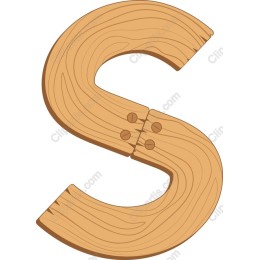 Wooden Letter
