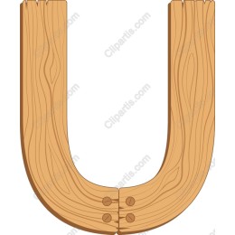 Wooden U Shape