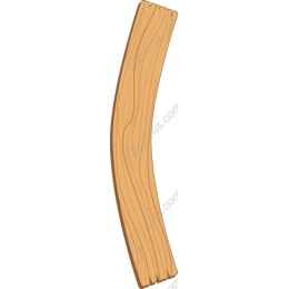 Curved Wooden Plank