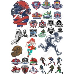 Football Clipart Bundle