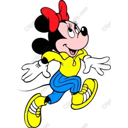 Vibrant Character with Red Bow