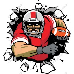 Dynamic Football Player